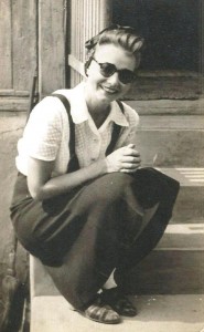 Szeleczky Zita az 1940-es évek elején egy nyári vakáción